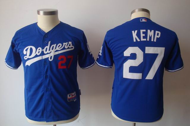 kid Los Angeles Dodgers jerseys-002
